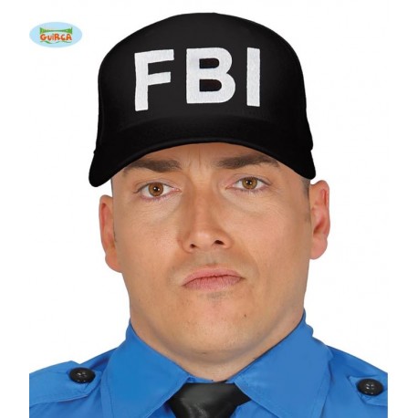 GORRA FBI NEGRA