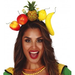 DIADEMA DE FRUTAS TROPICALES