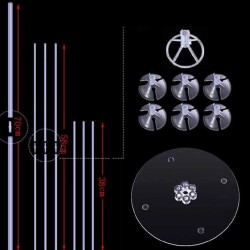 GLOBOS METALIZADOS CORAZÓN CON SOPORTE 2