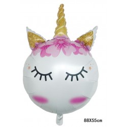 GLOBO FOIL CABEZA UNICORNIO