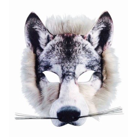 CARETA DE LOBO TELA