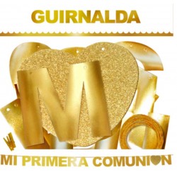 GUIRNALDA PRIMERA COMUNIÓN