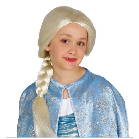 PELUCA PRINCESA DEL HIELO INFANTIL
