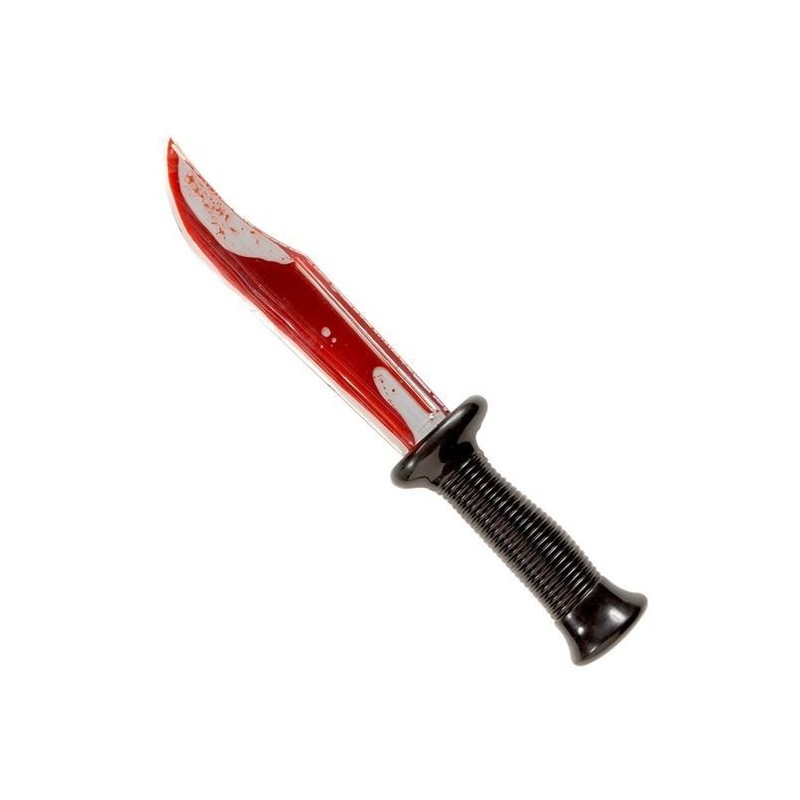 CUCHILLO MACHETE ENSANGRENTADO 33 CM