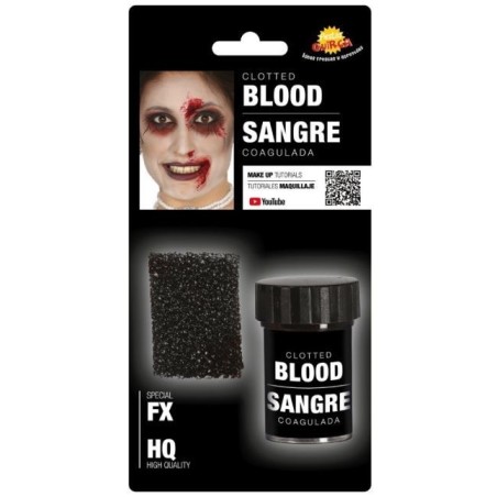 SANGRE COAGULADA CON ESPONJA