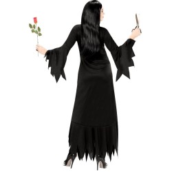 DISFRAZ DE MORTICIA ADULTO 2