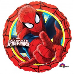 GLOBO FOIL SPIDERMAN ULTIMATE REDONDO