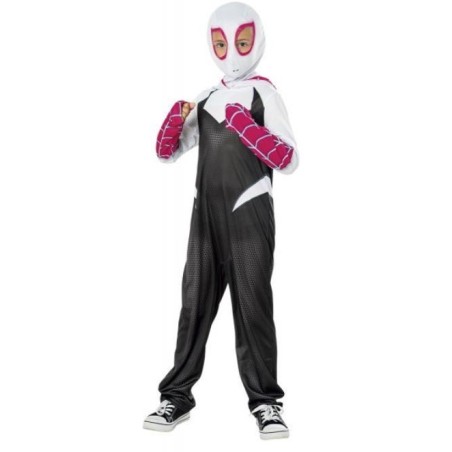 DISFRAZ SPIDER GWEN SPIDERVERSE CLASSIC
