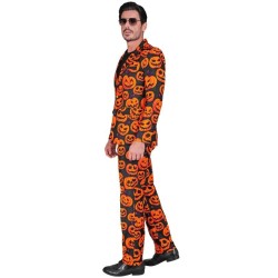TRAJE DE CALABAZA ADULTO 2