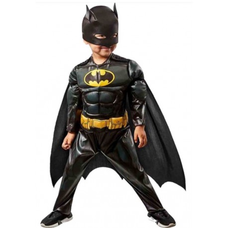 DISFRAZ DE BATMAN BLACK LINE PRESCHOOL