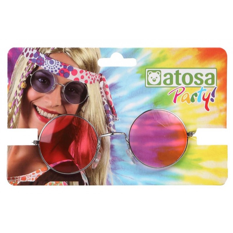 Gafas Hippies Redondas de Colores