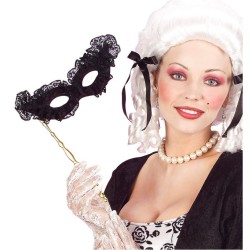 ANTIFAZ CON ENCAJE Y BASTONCILLO 2