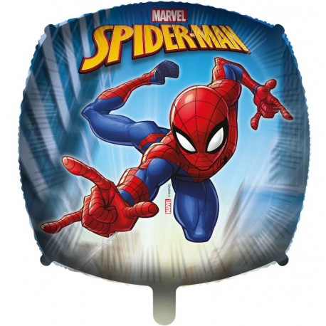 GLOBO SPIDERMAN CUADRADO