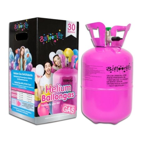 BOMBONA HELIO PEQUEÑA 30 GLOBOS                 