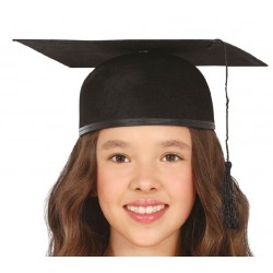 GORRO BIRRETE GRADUADO INFANTIL