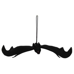 MURCIÉLAGO DECORATIVO GOMA 29 CM