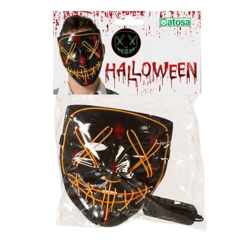 CARETA LA PURGA CON LUZ