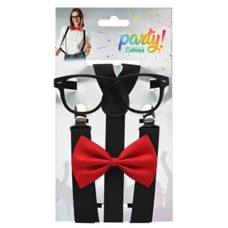 TIRANTES, PAJARITA Y GAFAS 