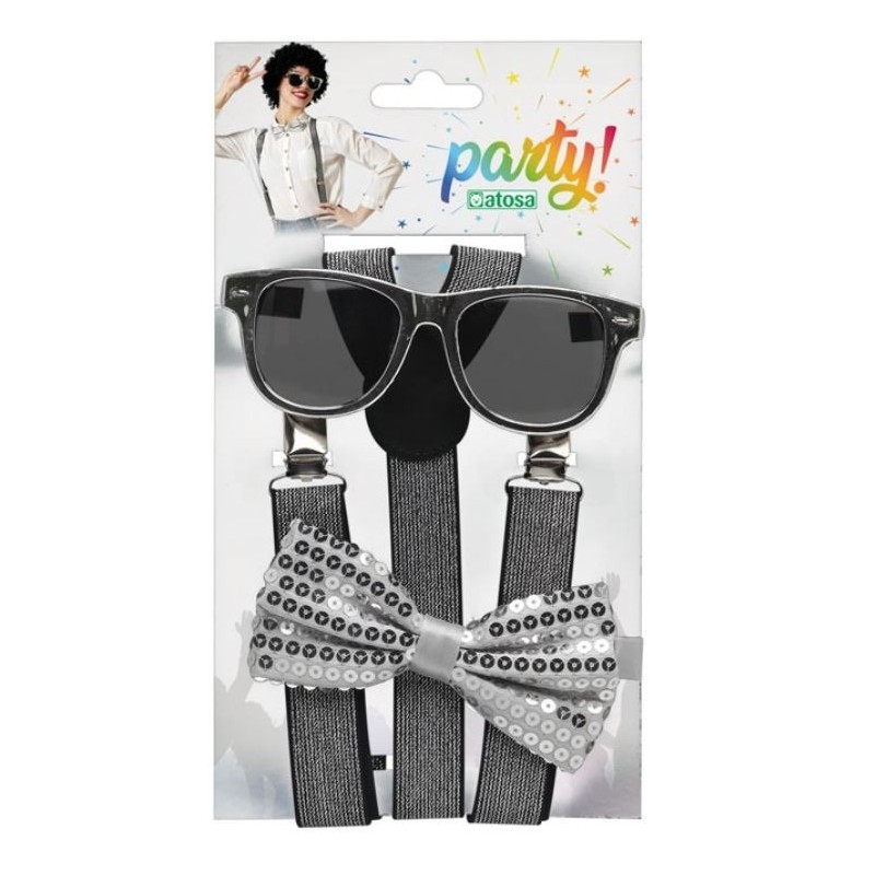 TIRANTES, GAFAS Y PAJARITA