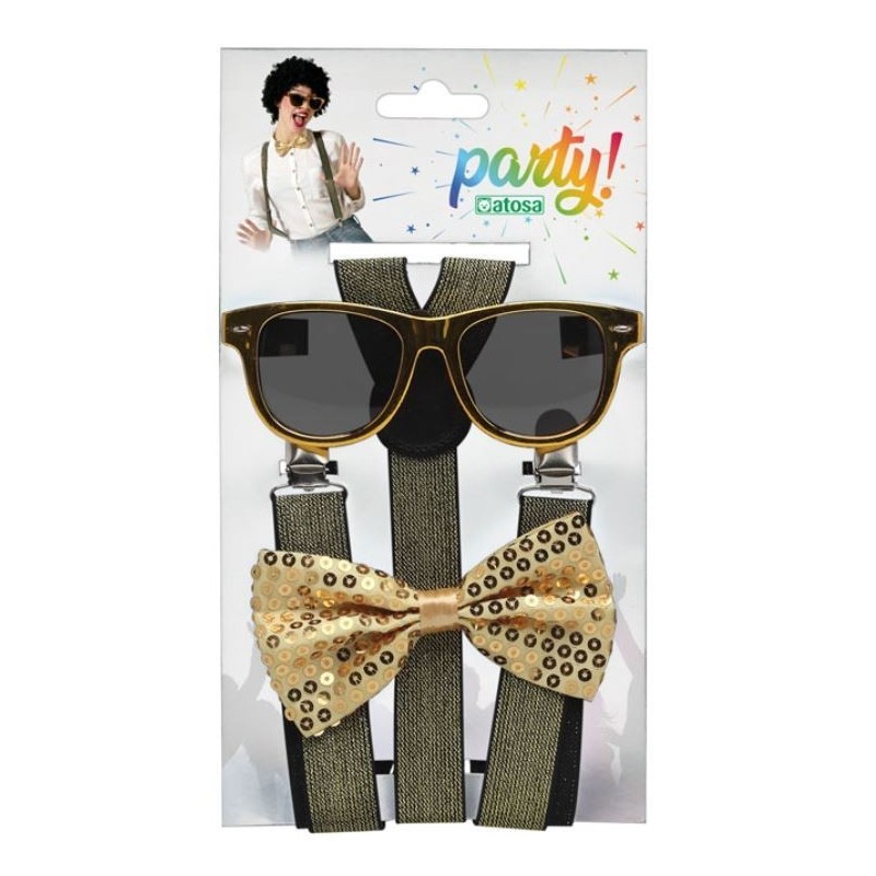 TIRANTES, GAFAS Y PAJARITA