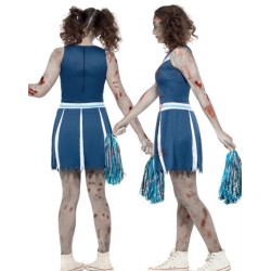 DISFRAZ DE ANIMADORA ZOMBIE ADULTO 2