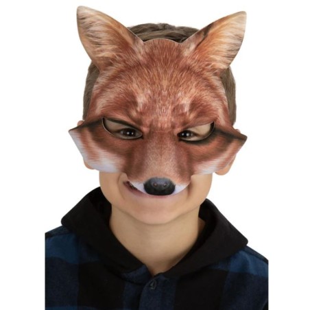 CARETA ZORRO CON GOMA INFANTIL