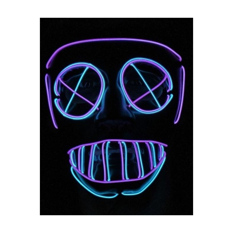 CARETA HORROR CON LUZ