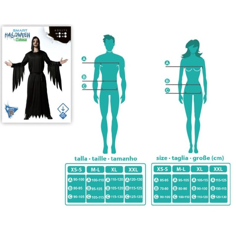 DISFRAZ DE ZOMBIE ADULTO