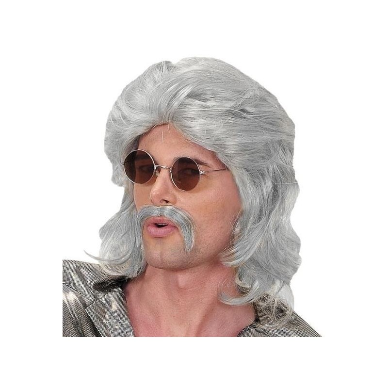 PELUCA Y BIGOTE HOMBRE AÑOS 70