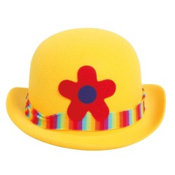 SOMBRERO PAYASO CON FLOR ADULTO        2