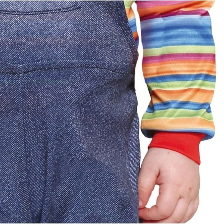 DISFRAZ DE MUÑECO DIABÓLICO BEBÉ