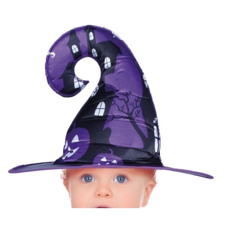 DISFRAZ DE BRUJA LILA INFANTIL