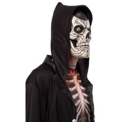 CARETA CALAVERA FANTASMA CON CAPUCHA 2