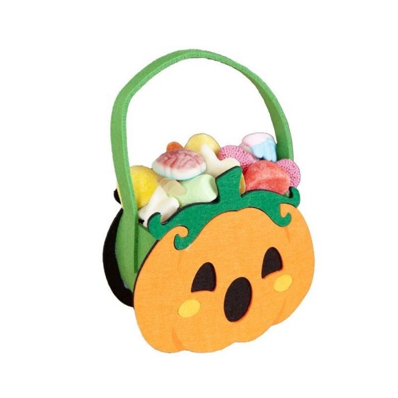 BOLSITO FIELTRO CALABAZA