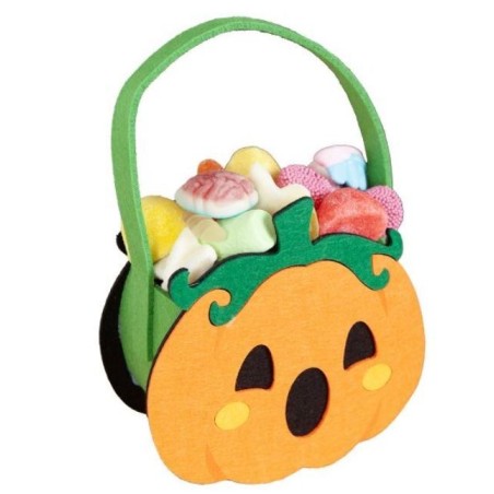 BOLSITO FIELTRO CALABAZA