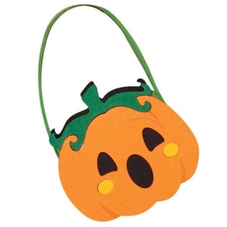 BOLSITO FIELTRO CALABAZA