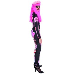 DISFRAZ SKELITA CATRINA ADULTO 2