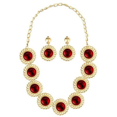 COLLAR Y PENDIENTES REINA REINA 