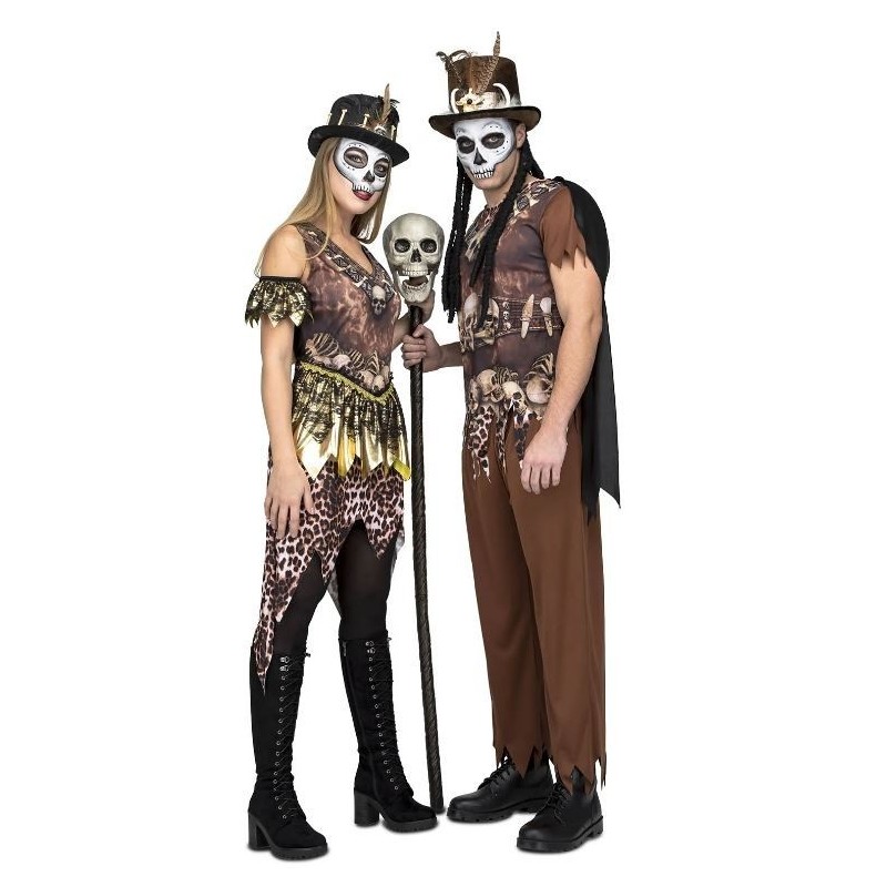 DISFRAZ DE VOODOO CANNIBAL ADULTO