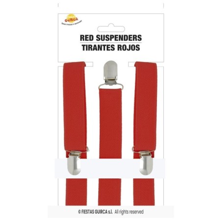 TIRANTES ROJOS ADULTO 