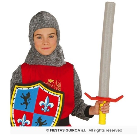 ESPADA MEDIEVAL INFANTIL GOMA EVA 60 CM