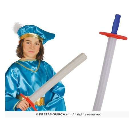 ESPADA MEDIEVAL INFANTIL GOMA EVA 60 CM