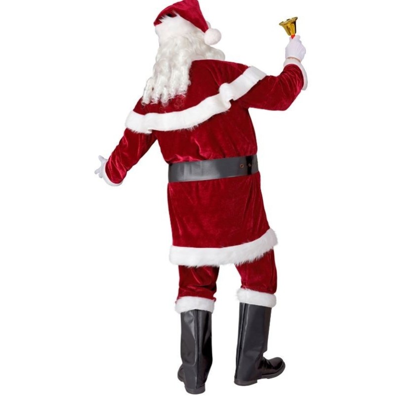 DISFRAZ DE PAPÁ NOEL LUJO ADULTO