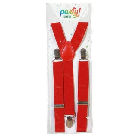 TIRANTES ROJOS ADULTO 