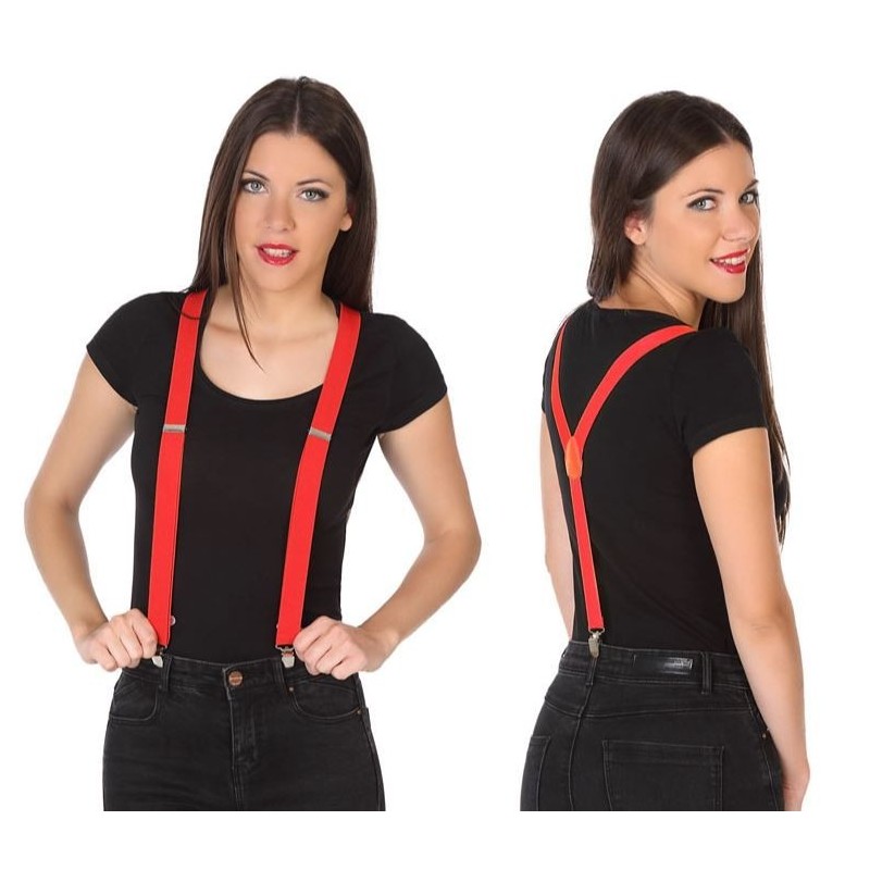 TIRANTES ROJOS ADULTO 