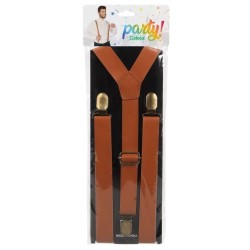 TIRANTES POLIURETANO MARRÓN 2