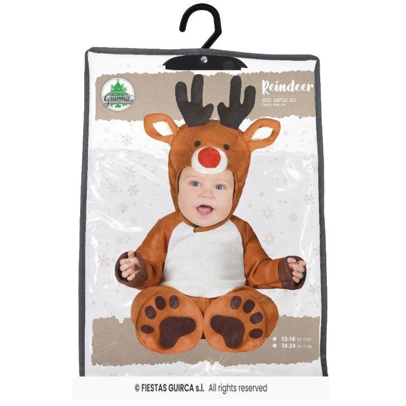 DISFRAZ DE RENO BEBÉ 