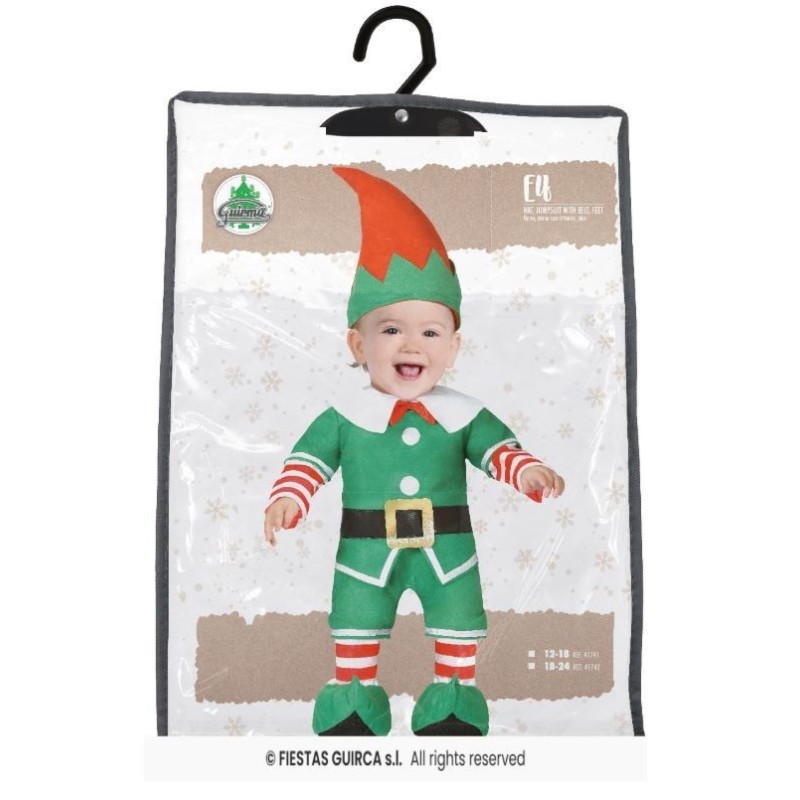 DISFRAZ DE ELFO INFANTIL