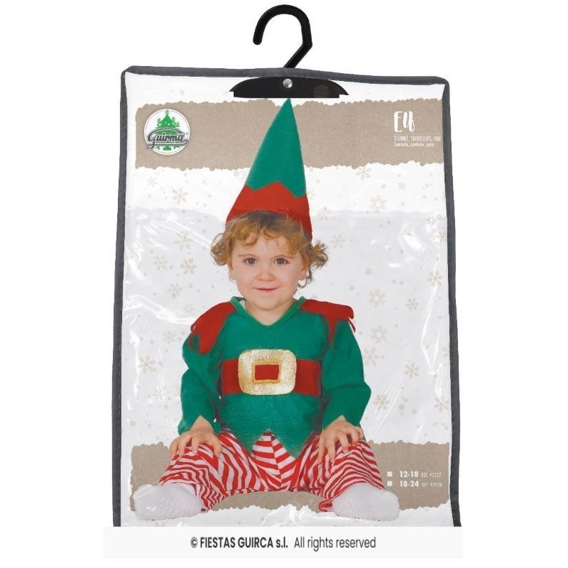 DISFRAZ DE ELFO BEBÉ