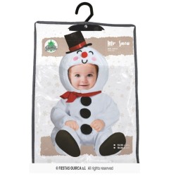 DISFRAZ DE MUÑECO DE NIEVE BEBÉ 2